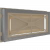 Kratka kominkowa WIND kremowa 22x45